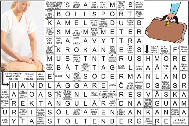 Krysset lsning vecka 40, 2025