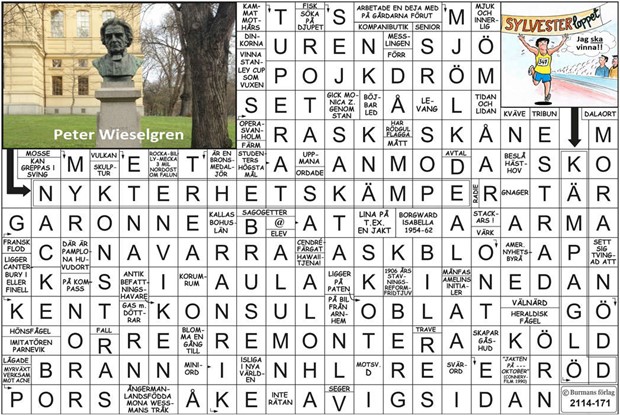 Krysset lsning vecka 41, 2025