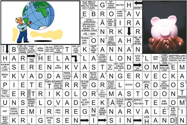 Krysset lsning vecka 43, 2025