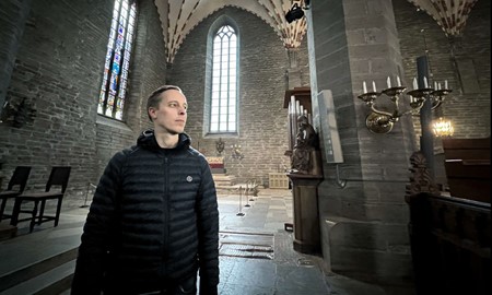 Klosterkyrkan renoveras mot f�rfall