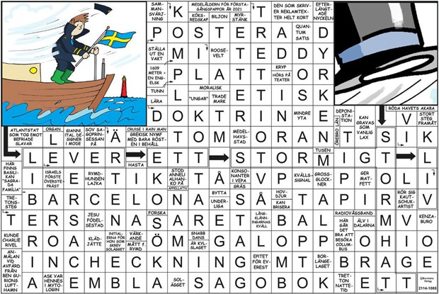 Krysset l�sning vecka 3, 2026