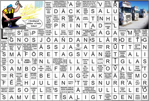 Krysset l�sning vecka 8, 2026