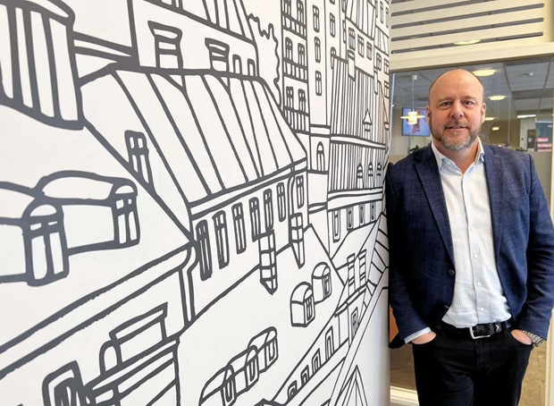 Johan bist�r vid st�rsta aff�ren