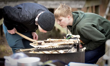 L�r om naturen med l�da