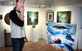 M�lat i hemlighet � nu g�r E-type konstdebut
